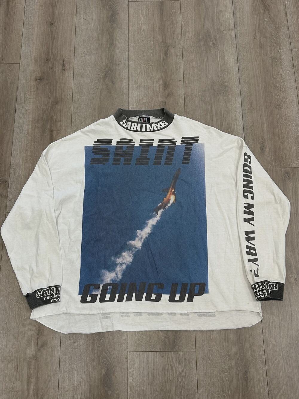 SAINT Mxxxxxx "Going" Long-Sleeve Tee size XL SF